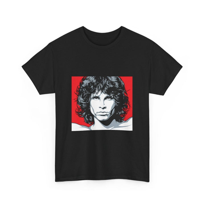 Vintage Rock Legend Unisex Heavy Cotton Tee - Black - S - Vintage Rock Legend Unisex Heavy Cotton Tee - Tatoo Tee