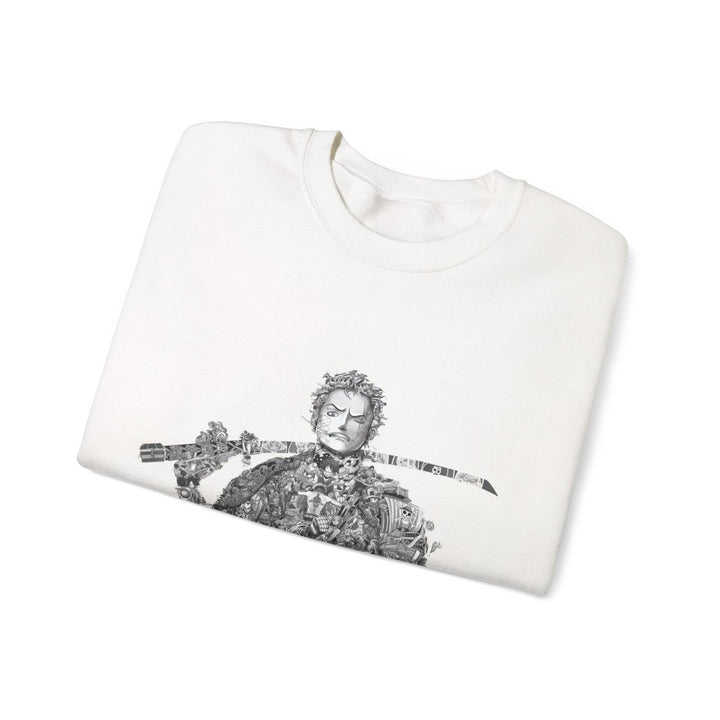Vintage Samurai Art Unisex Heavy Blend™ Crewneck Sweatshirt - S - Antique Cherry Red - Vintage Samurai Art Unisex Heavy Blend™ Crewneck Sweatshirt - Tatoo Tee