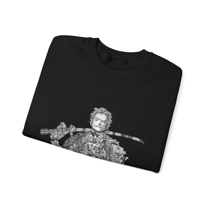 Vintage Samurai Art Unisex Heavy Blend™ Crewneck Sweatshirt - S - Antique Cherry Red - Vintage Samurai Art Unisex Heavy Blend™ Crewneck Sweatshirt - Tatoo Tee