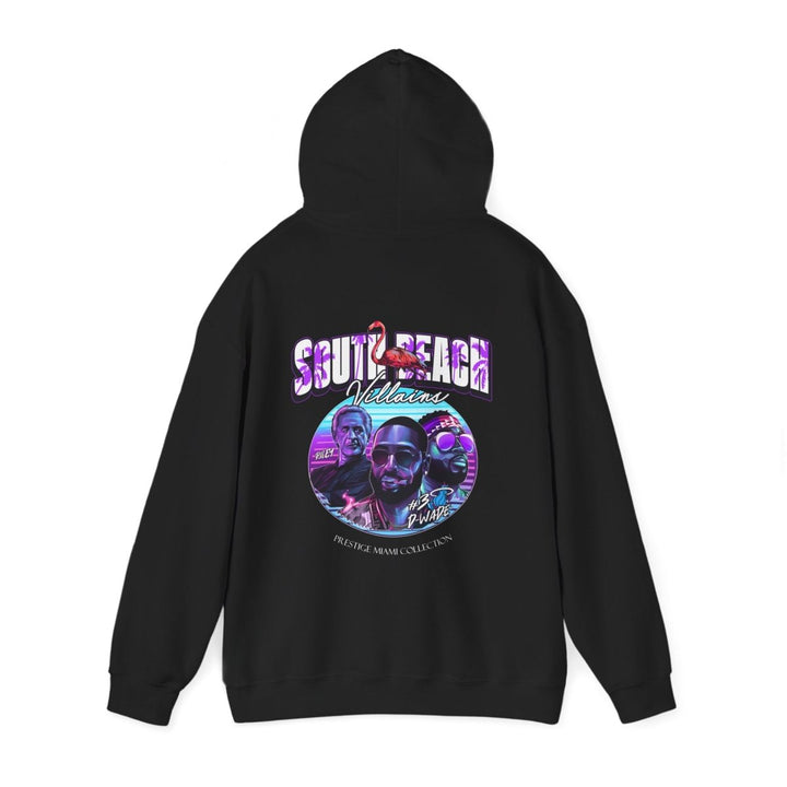 Vintage South Beach Hooded Sweatshirt – Unisex Heavy Blend™ - Purple - S - Vintage South Beach Hooded Sweatshirt – Unisex Heavy Blend™ - Tatoo Tee