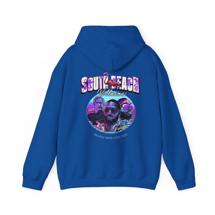 Vintage South Beach Hooded Sweatshirt – Unisex Heavy Blend™ - Purple - S - Vintage South Beach Hooded Sweatshirt – Unisex Heavy Blend™ - Tatoo Tee