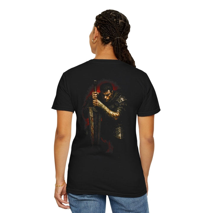 Warrior Spirit Unisex T-Shirt, Graphic Tee, Gamer Apparel, Fantasy T-Shirt, Cool Casual Wear - Black - S - Warrior Spirit Unisex T-Shirt, Graphic Tee, Gamer Apparel, Fantasy T-Shirt, Cool Casual Wear - Tatoo Tee