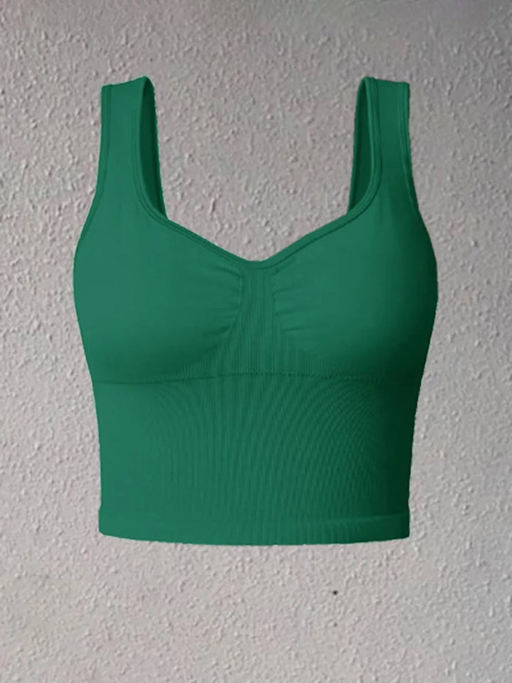 Wide Strap Active Tank - Dark Green - S - b3841ea2 - 3653 - 4c48 - 931c - 163cea6b872d - Max - Tatoo Tee