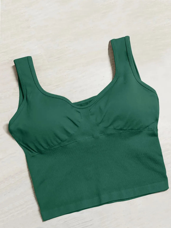 Wide Strap Active Tank - Dark Green - S - 0cb8a5a6 - 55cc - 48b6 - b2c0 - 14eea6e8e682 - Max - Tatoo Tee