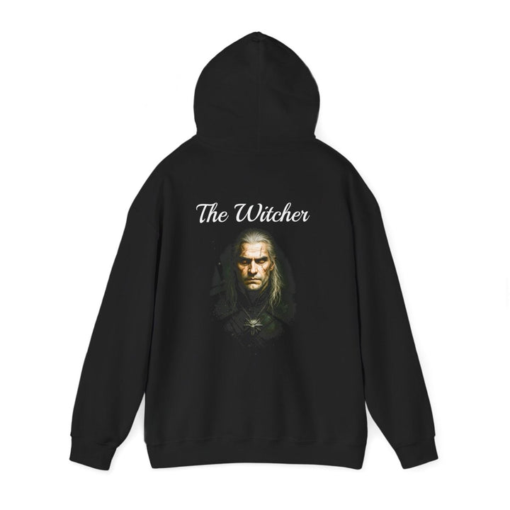 Witcher - Themed Unisex Hoodie, Cozy Gaming Hoodie - Black - S - Witcher - Themed Unisex Hoodie, Cozy Gaming Hoodie - Tatoo Tee