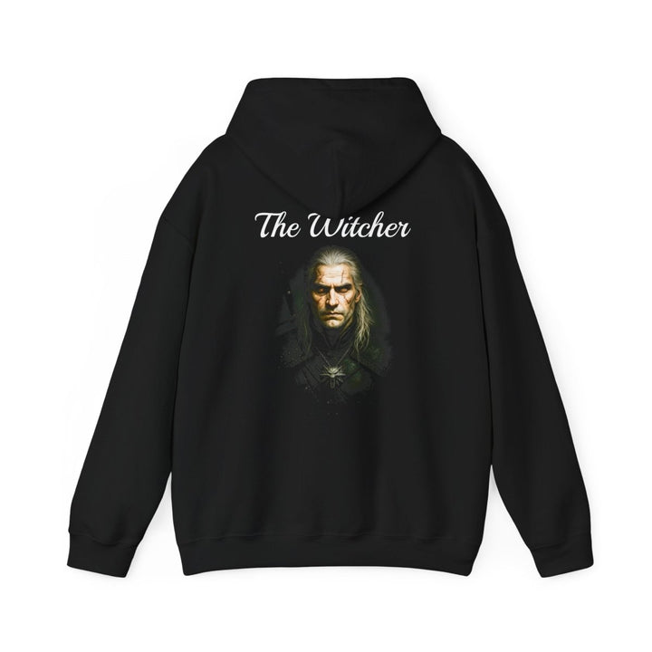 Witcher - Themed Unisex Hoodie, Cozy Gaming Hoodie - Black - S - Witcher - Themed Unisex Hoodie, Cozy Gaming Hoodie - Tatoo Tee